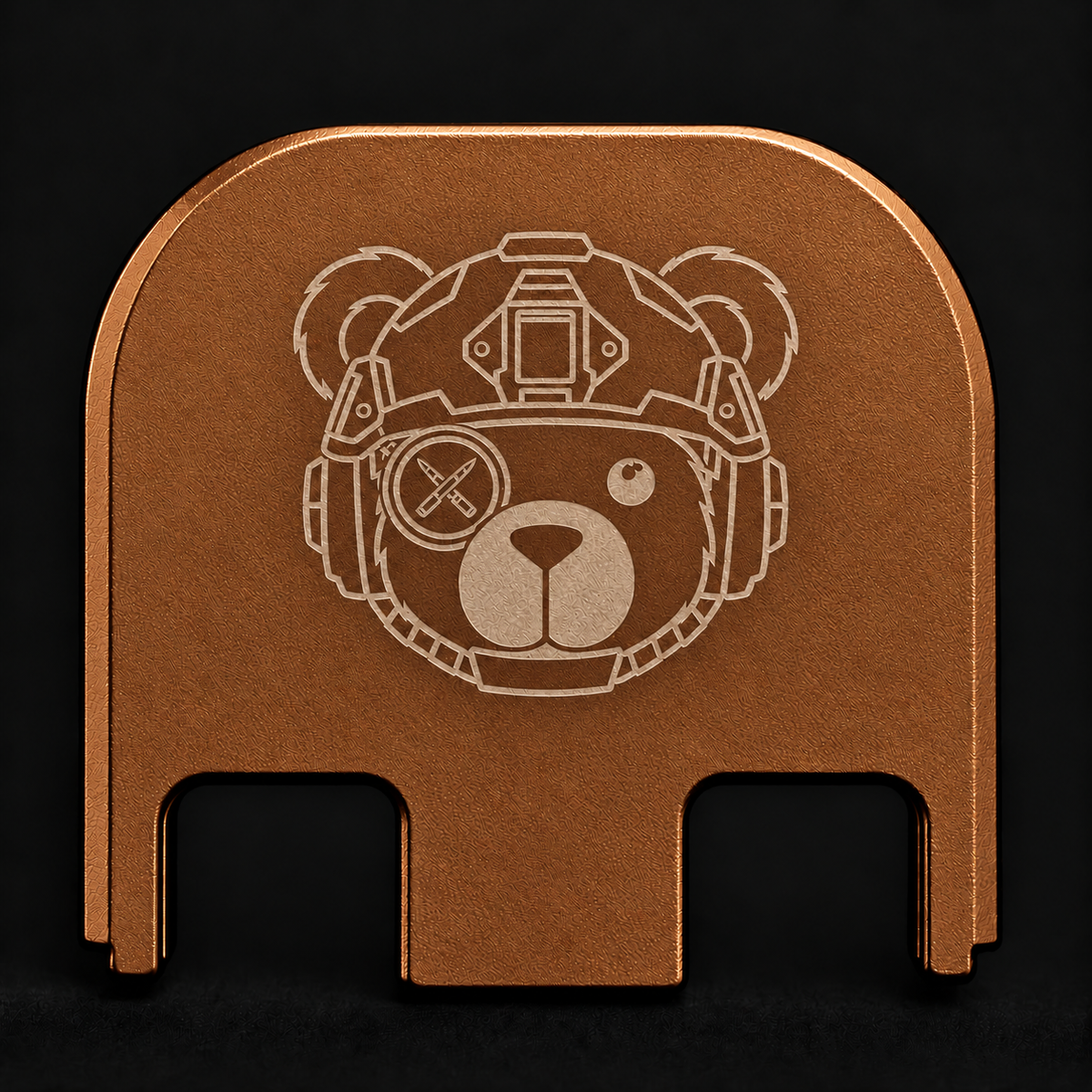 Charlie // Operator — Cerakoted Glock Back Plate
