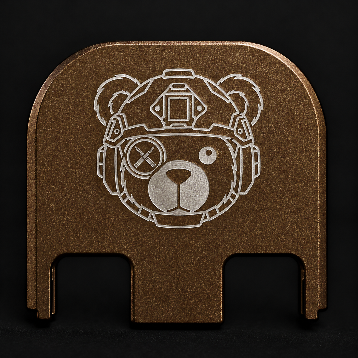 Charlie // Operator — Cerakoted Glock Back Plate