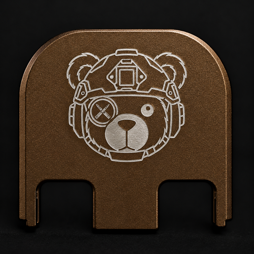 Charlie // Operator — Cerakoted Glock Back Plate